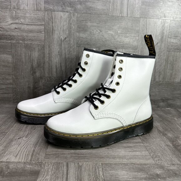 Dr. Marten's Zavala Women's size 8 White Combat Boot - Picture 4 of 8